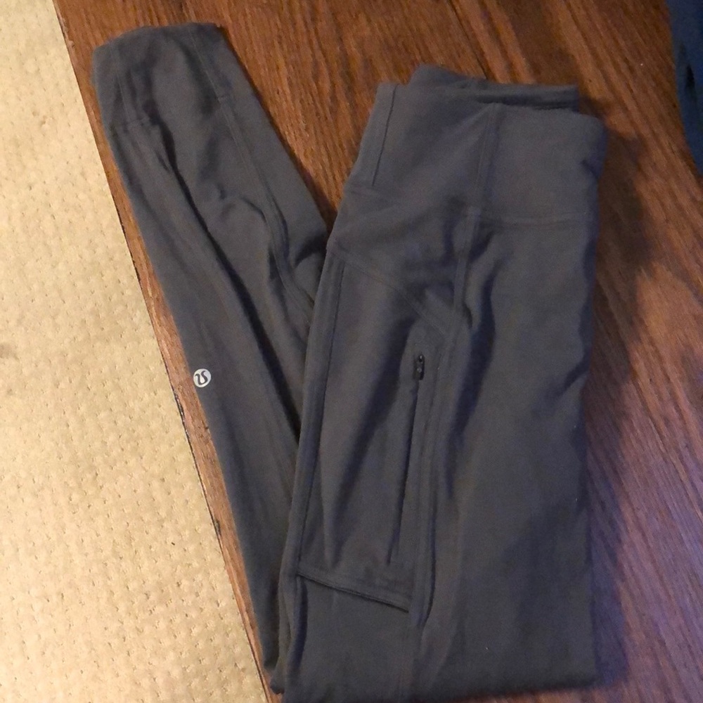 Lululemon Charcoal Grey Jogger Pant